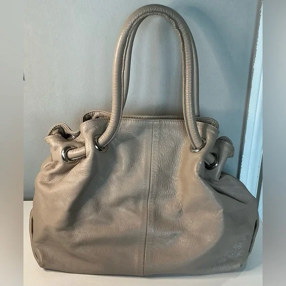 Furla Taupe Leather Handbag - Picture 2 of 15